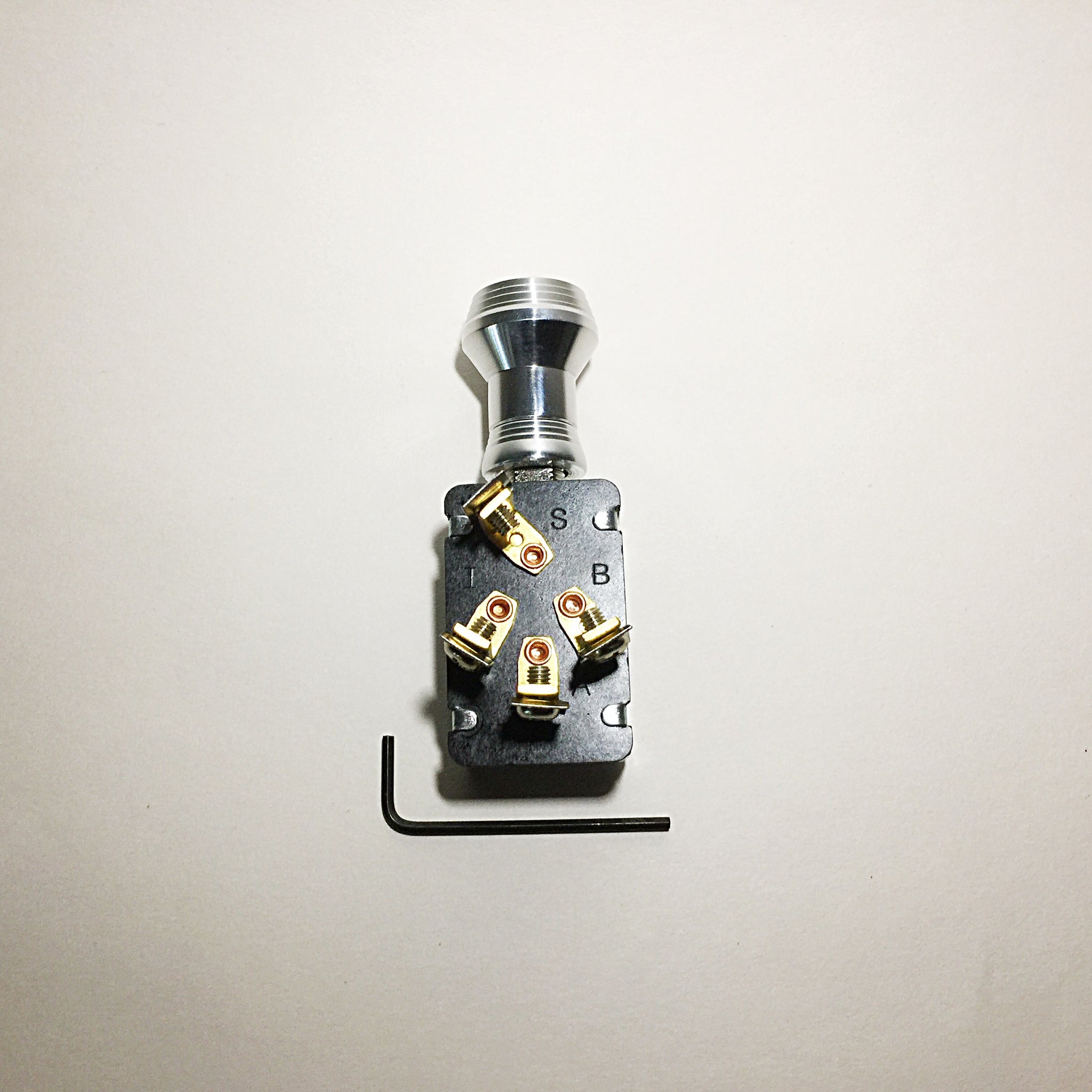 Keyless Ignition Switch - Custom Aluminum Knob & Bezel
