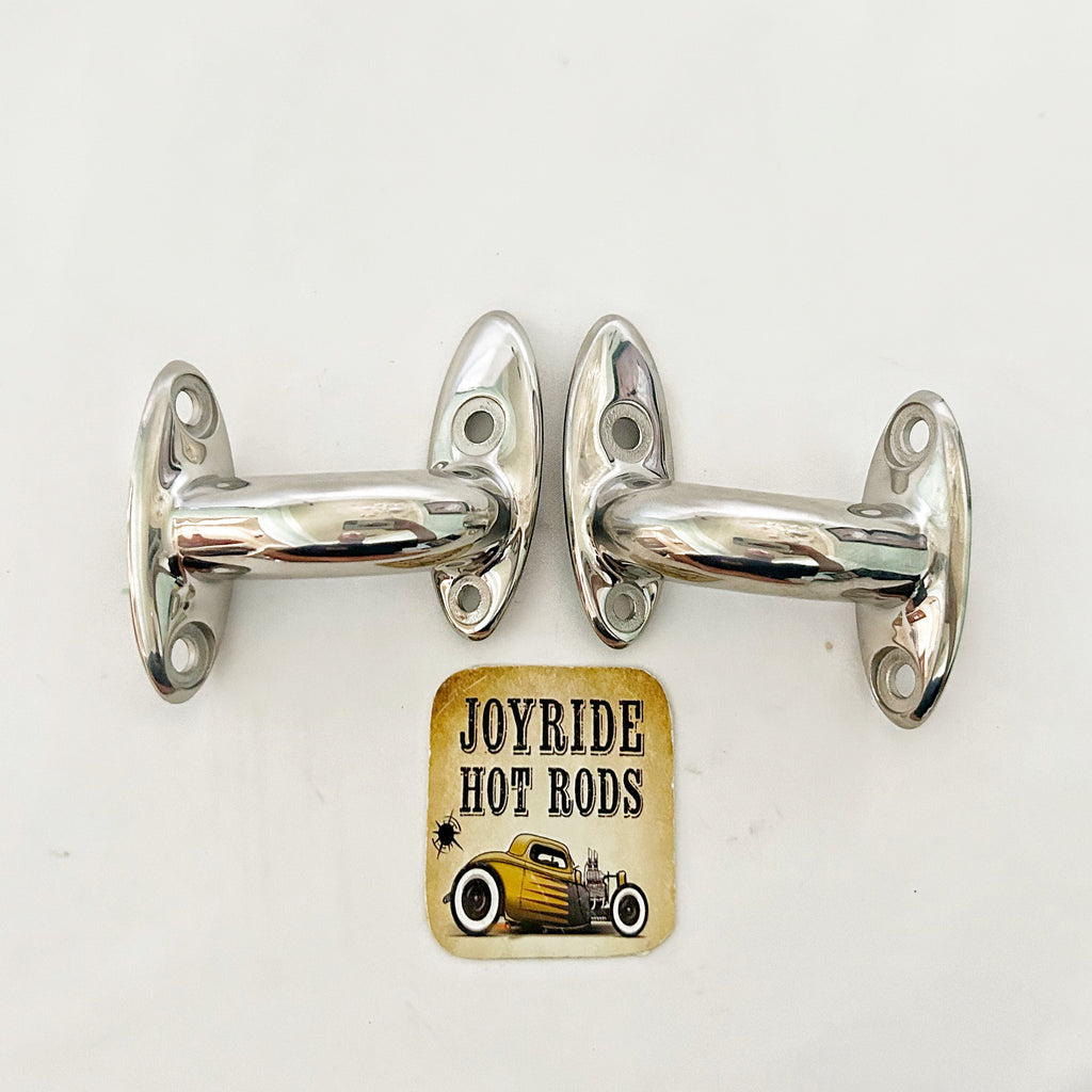 1937 Ford Tail Light Custom Brackets- Polished or Unpolished S/S