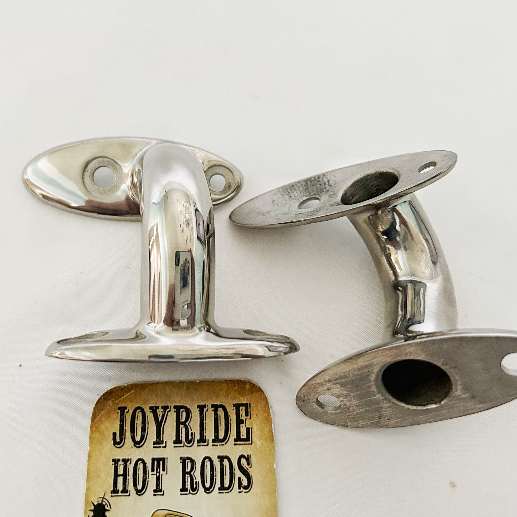 1937 Ford Tail Light Custom Brackets- Polished or Unpolished S/S