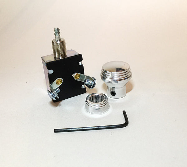 On/Off Switch with Custom Polished Art Deco Style Knob and Bezel ...