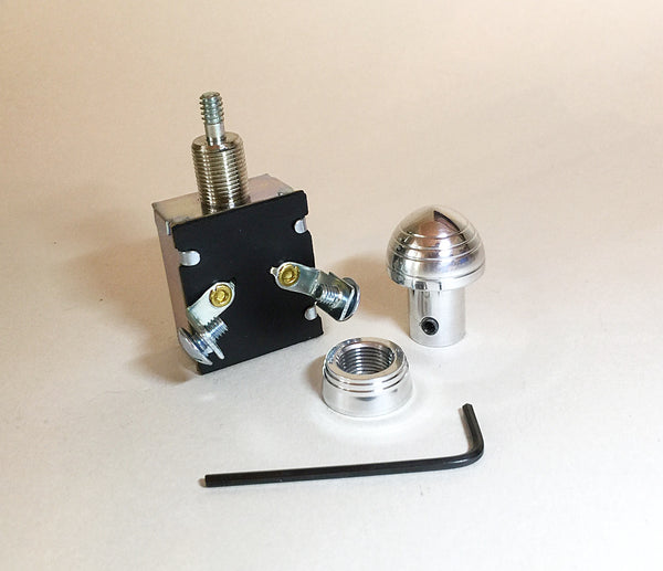 On/Off Switch with Custom Polished 1940's Style Knob and Bezel ...