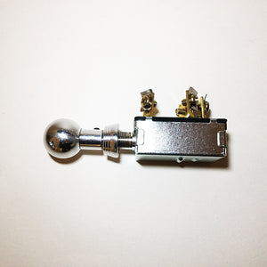 Keyless Ignition Switch with Polished 'Shoebox' Style Knob & Bezel