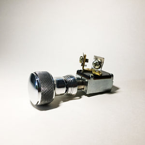 Dashboard Horn Push Switch with Custom 'Knurled' Knob & Bezel